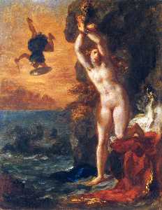 Eugène Delacroix - Perseus and Andromeda