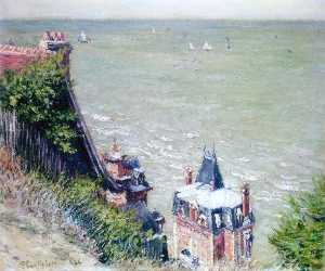 Gustave Caillebotte - Pink Villas at Trouville