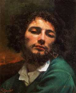 Gustave Courbet - Portrait of the Artist (also known as Man with a Pipe)