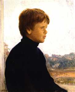 Joseph Rodefer Decamp - Portrait of a Boy (Ted)