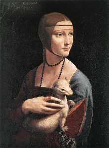 Leonardo Da Vinci - Portrait of Cecilia Gallerani