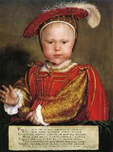 Hans Holbein The Younger - Portrait of Edward, Prince of Wales