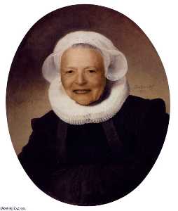 Rembrandt Van Rijn - Portrait Of An Eighty-Three-Year-Old Woman