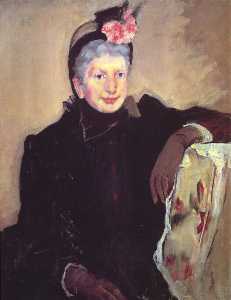 Mary Stevenson Cassatt - Portrait of an Elderly Lady