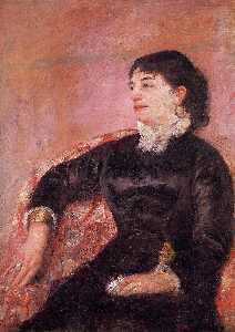 Mary Stevenson Cassatt - Portrait of an Italian Lady