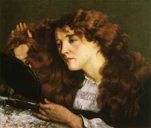 Gustave Courbet - Portrait of Jo, the Beautiful Irish Woman
