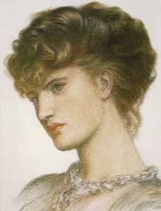 Dante Gabriel Rossetti - Portrait of a Lady
