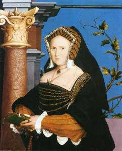 Hans Holbein The Younger - Portrait of Lady Guildford