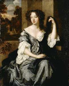 Pieter Van Der Faes (Peter Lely) - Portrait of Louise de Keroualle, Duchess of Portsmouth