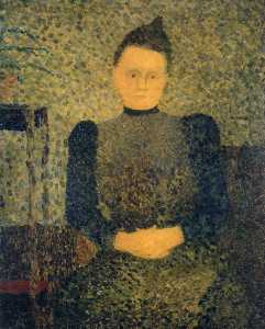 Jean Edouard Vuillard - Portrait of Marie Vuillard