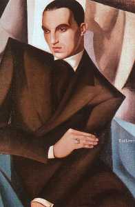Tamara De Lempicka - Portrait of Marquis Sommi