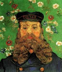 Vincent Van Gogh - Portrait of the Postman Joseph Roulin