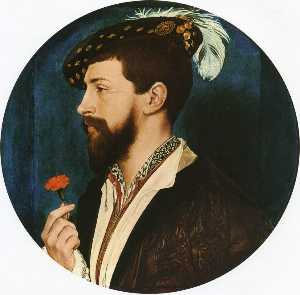 Hans Holbein The Younger - Portrait of Simon George of Quocote