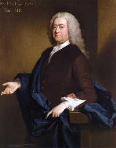 Allan Ramsay - Portrait of Sir John Hynde Cotton, 3rd BT