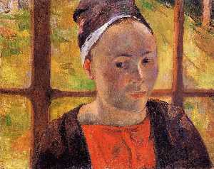 Paul Gauguin - Portrait of a Woman (Marie Lagadu.)