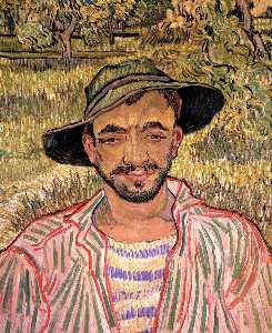 Vincent Van Gogh - Portrait of a Young Peasant