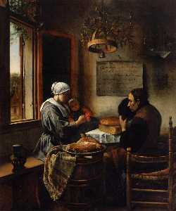 Jan Steen - The Prayer before the Meal