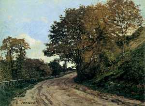 Claude Monet - Road to the Farm at Saint Simeon