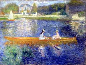 Pierre-Auguste Renoir - The Seine at Asnieres (also known as The Skiff)