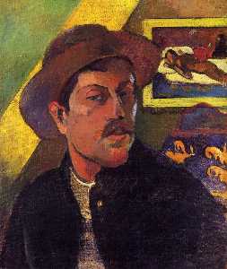 Paul Gauguin - Self Portrait with Hat