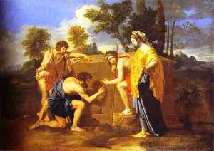 Nicolas Poussin - The Shepherds of Arcadia