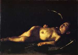 Caravaggio (Michelangelo Merisi) - Sleeping Cupid