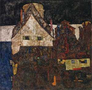 Egon Schiele - The Small City I (also known as Dead City VI)