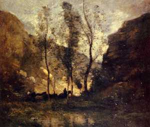 Jean Baptiste Camille Corot - Smugglers