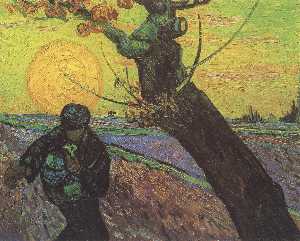 Vincent Van Gogh - The Sower - (buy paintings reproductions)