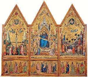 Giotto Di Bondone - The Stefaneschi Triptych (recto)