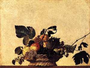 Caravaggio (Michelangelo Merisi) - Still Life with a Basket of Fruit