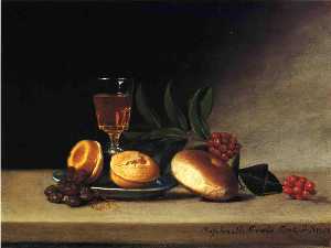 Raphaelle Peale - Still Life with Wine Glass
