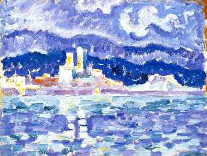 Paul Signac - The Storm, Antibes
