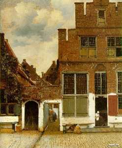 Johannes Vermeer - Street in Delft