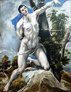 El Greco (Doménikos Theotokopoulos) - St. Sebastian
