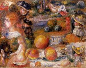 Pierre-Auguste Renoir - Studies: Woman-s Heads, Nudes, Landscapes and Peaches