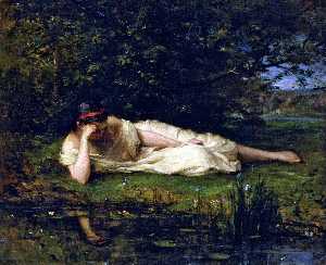 Berthe Morisot - Study, The Water-s Edge