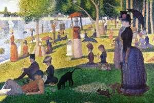Georges Pierre Seurat - A Sunday Afternoon on the Island of La Grande Jatte