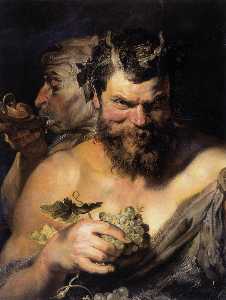 Peter Paul Rubens - Two Satyrs
