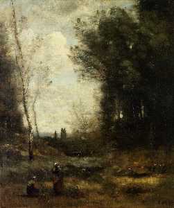 Jean Baptiste Camille Corot - The Valley