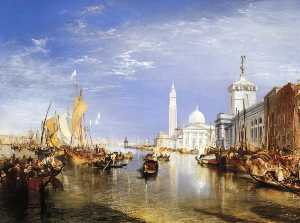 William Turner - Venice: The Dogana and San Giorgio Maggiore