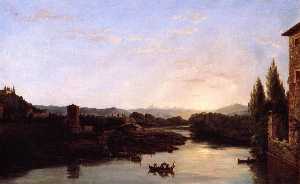 Thomas Cole - View of the Arno