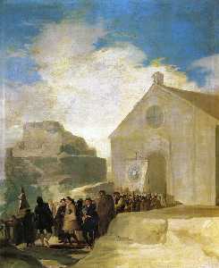 Francisco De Goya - Village Procession