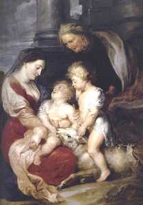 Peter Paul Rubens - The Virgin and Child with St Elizabeth and the Infant St John the Baptist