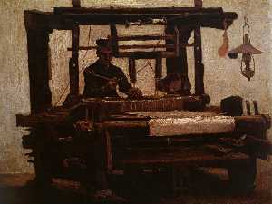 Vincent Van Gogh - Weaver, seen from the Front