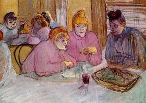 Henri De Toulouse Lautrec - Woman in a Brothel