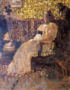 Jean Edouard Vuillard - Woman Seated in a Chair