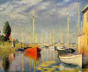 Claude Monet - Yachts at Argenteuil