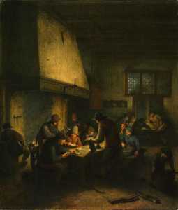 Adriaen Van Ostade - Tavern Scene
