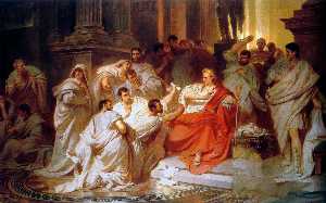 Karl Theodor Von Piloty - The Murder Of Caesar